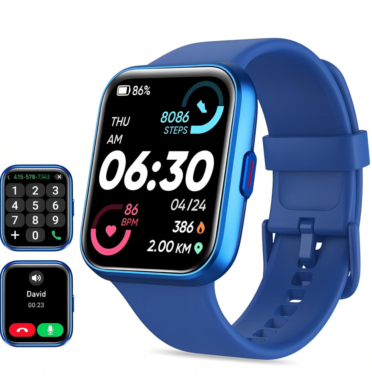 Smart Watch for Men Women TouchScreen Fitness Watch for iPhone,Android