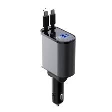 Retractable 4in1 Car Charger